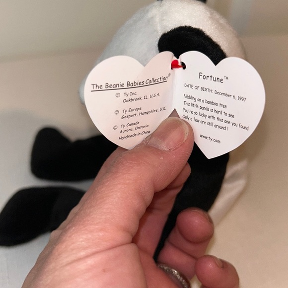 Fortune the Panda Beanie Baby - Picture 7 of 11